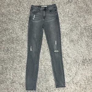 RSQ Grey Skinny Jeans Size 1